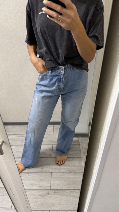 Джинсы Zara прямые