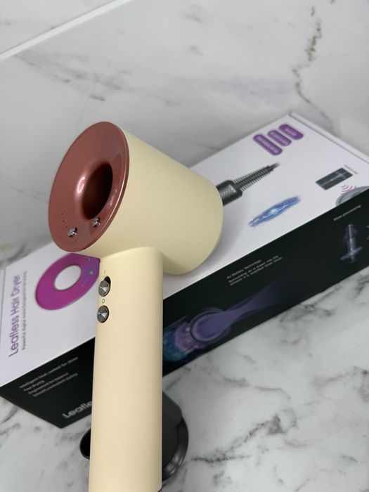 Новинка! Фен Super Hair Dryer 1 насадка Ceramic Pink Sakura — замовляй
