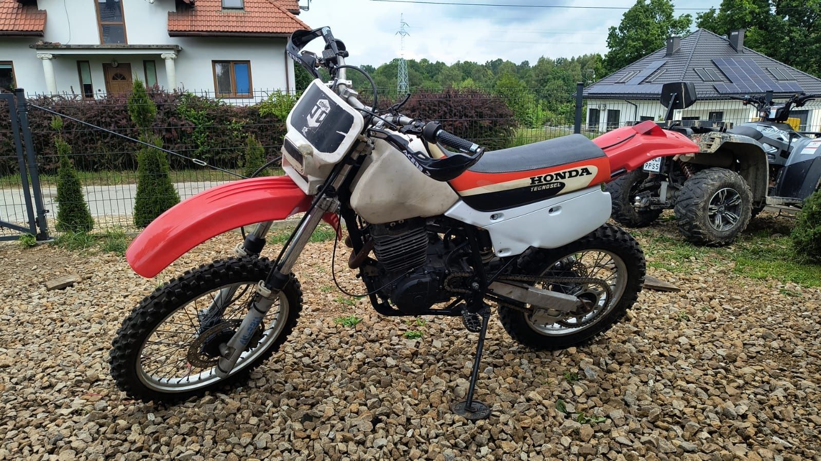 Honda XR600 odrestaurowana