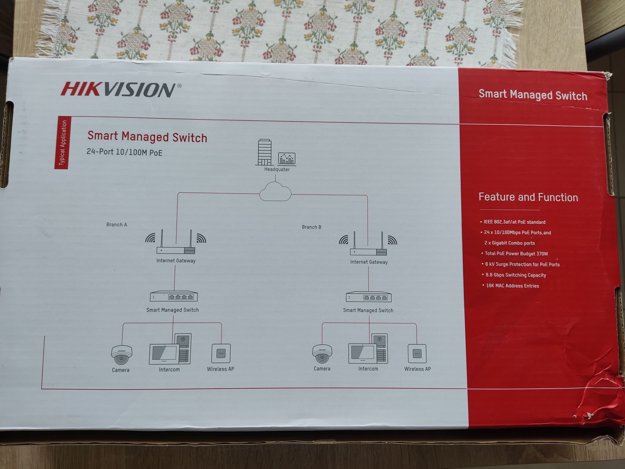 Smart Managed Switch Hikvision