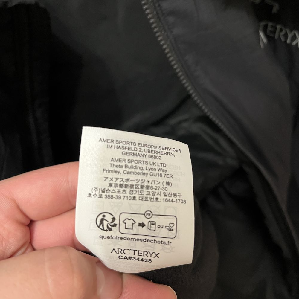 Куртка Arcteryx atom LT