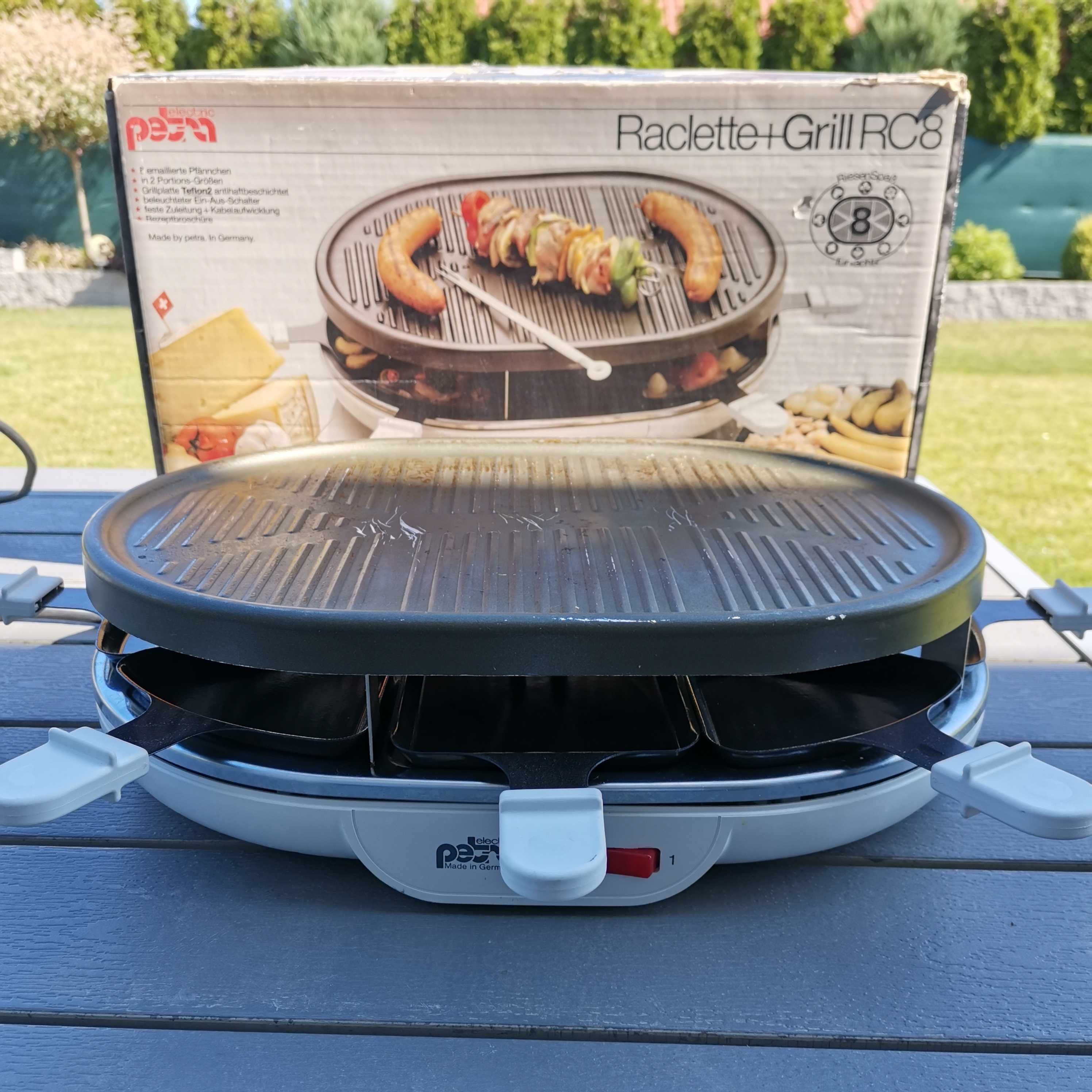 grill elektryczny na balkon  raclette stan bdb