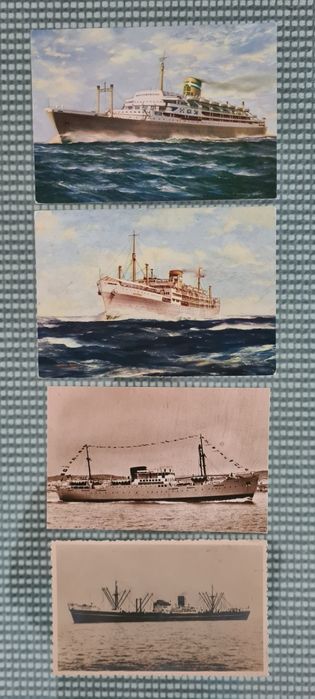 Postais Italianos (impressos em Génova). Década 70. Raros. Grimaldi.