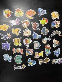 100 Autocolantes Pokemon