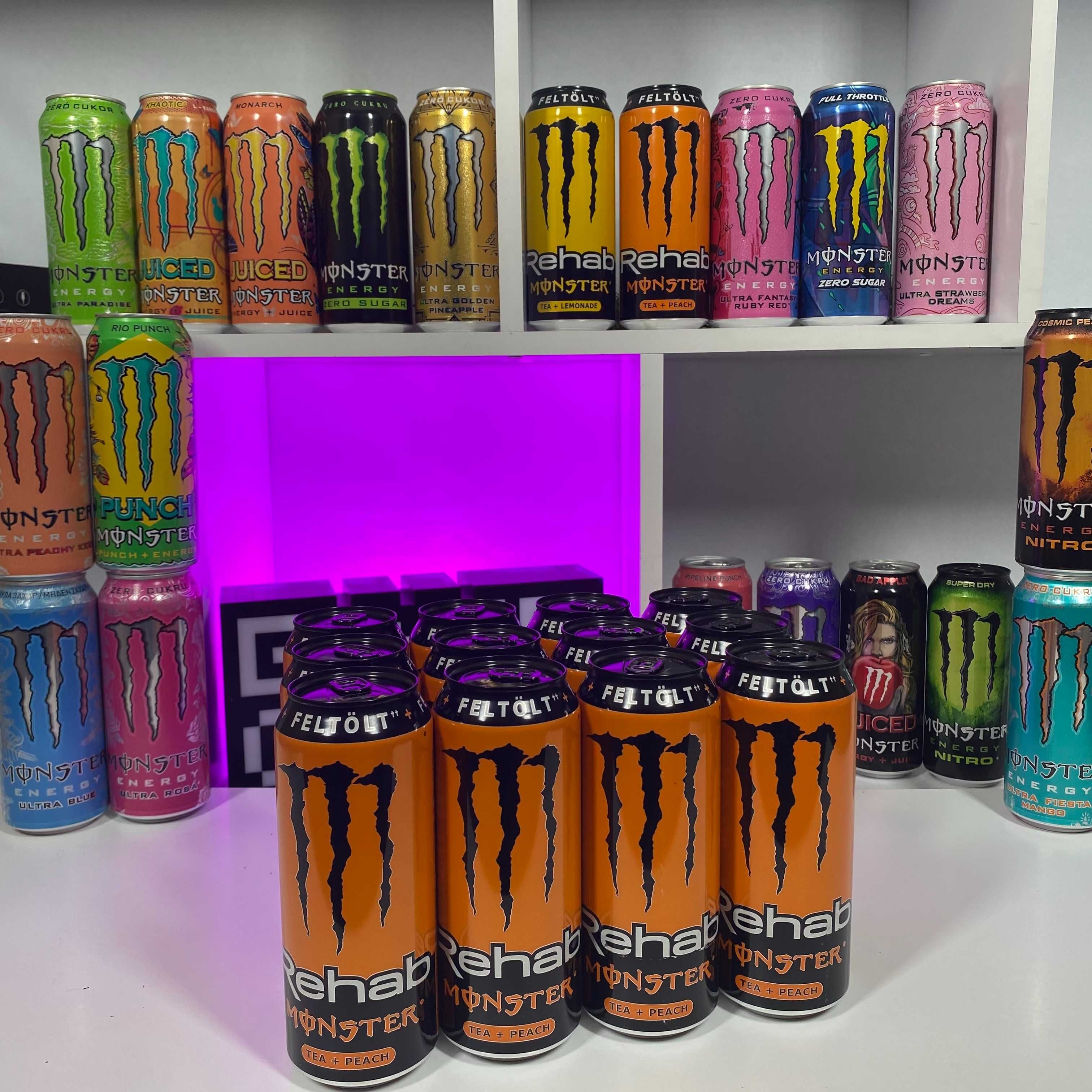 Напій енергетичний Monster Energy ексклюзив Гуртомх12 Енергетик Монстр