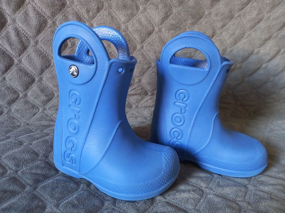 Продам дитячі чоботи Crocs (розмір C7)