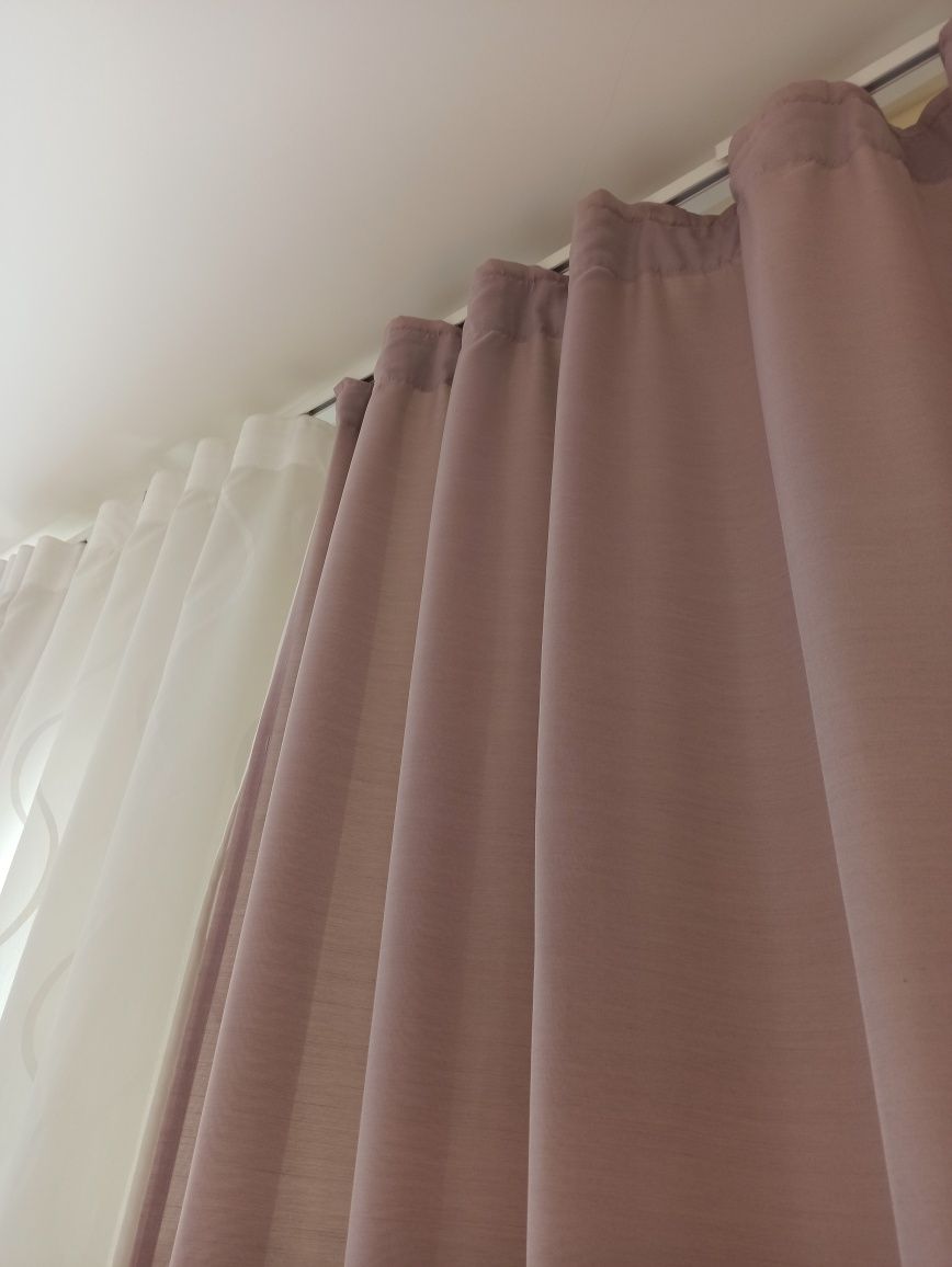 Cortinados com calha de 3.20M