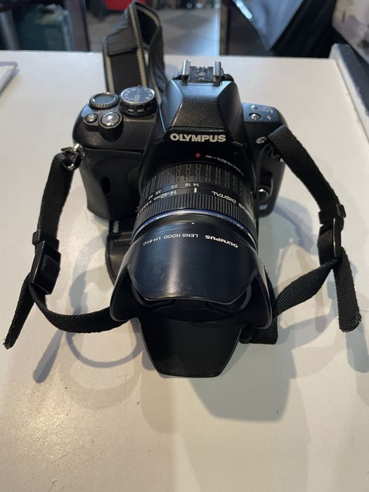 Aparat cyfrowy Olympus E400+ obiektyw