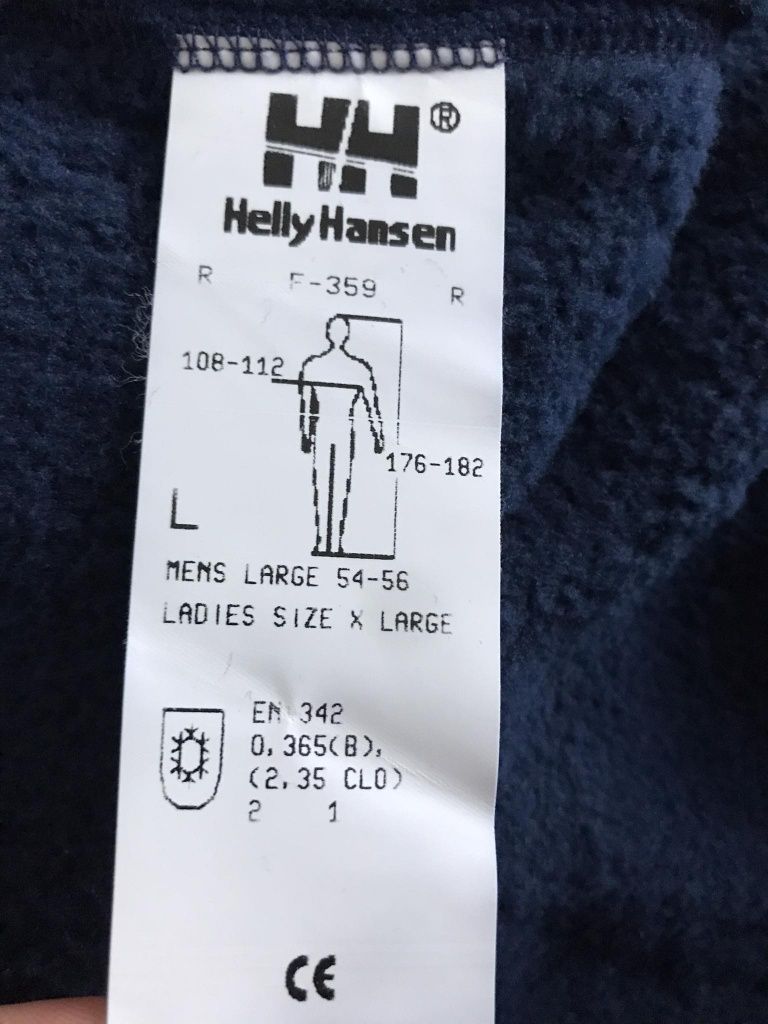 Helly Hansen nowa termiczna kurtka z misiem polar outershell unisex L/