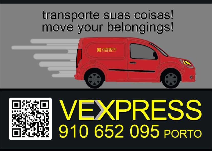 Serviços de transporte rápido de pequenas mudanças