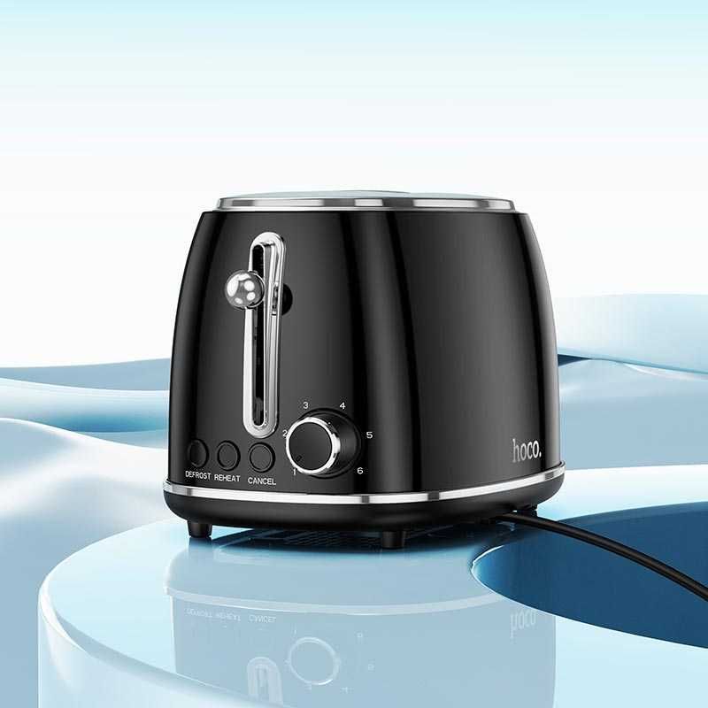 Тостер в стиле Ретро HOCO HE50 Retro toaster 850W, 38mm slot