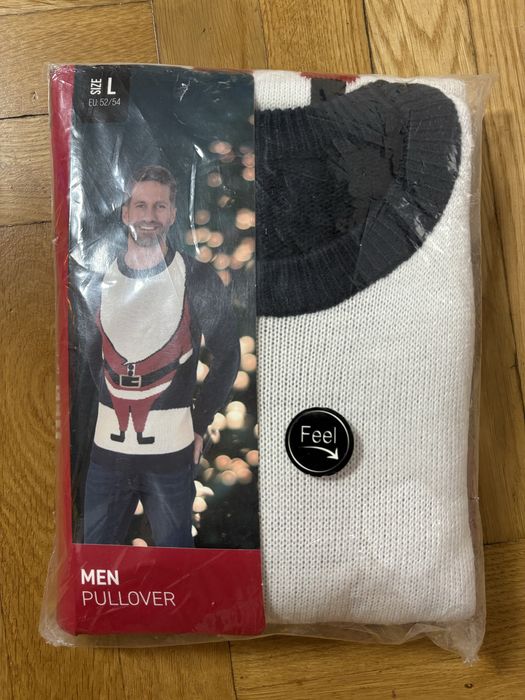 Nowy świąteczny sweter z Niemiec rozm L