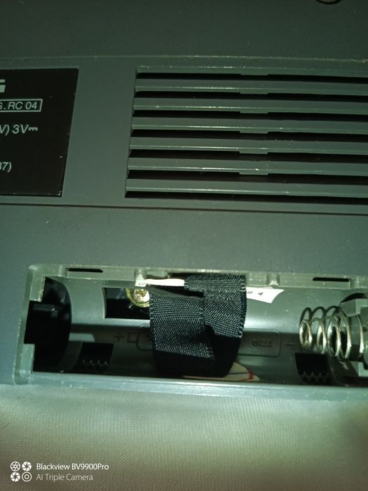 Rádio pequenino de mão intacto como novo