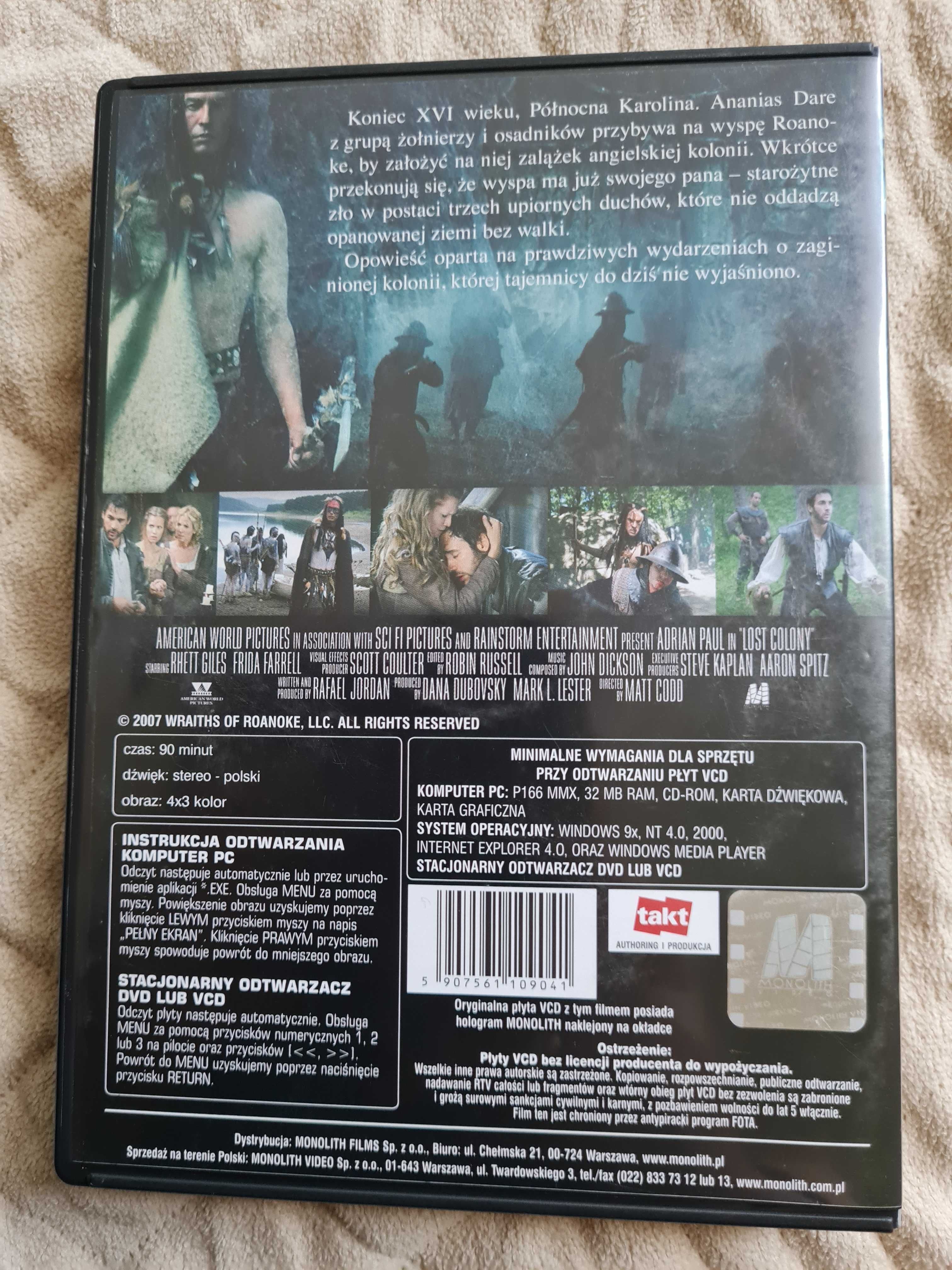 Zaginiona kolonia płyta DVD