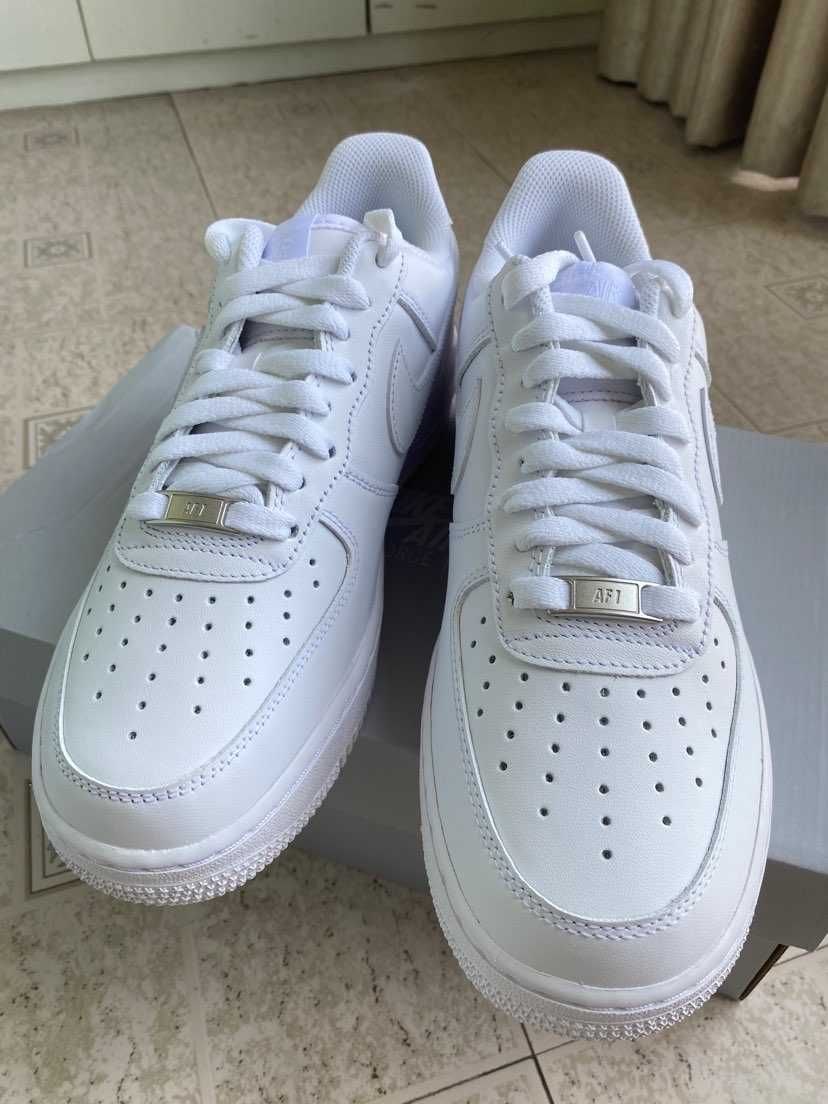 Buty męskie NikeAirForce1 White nowy z metką R.37.5