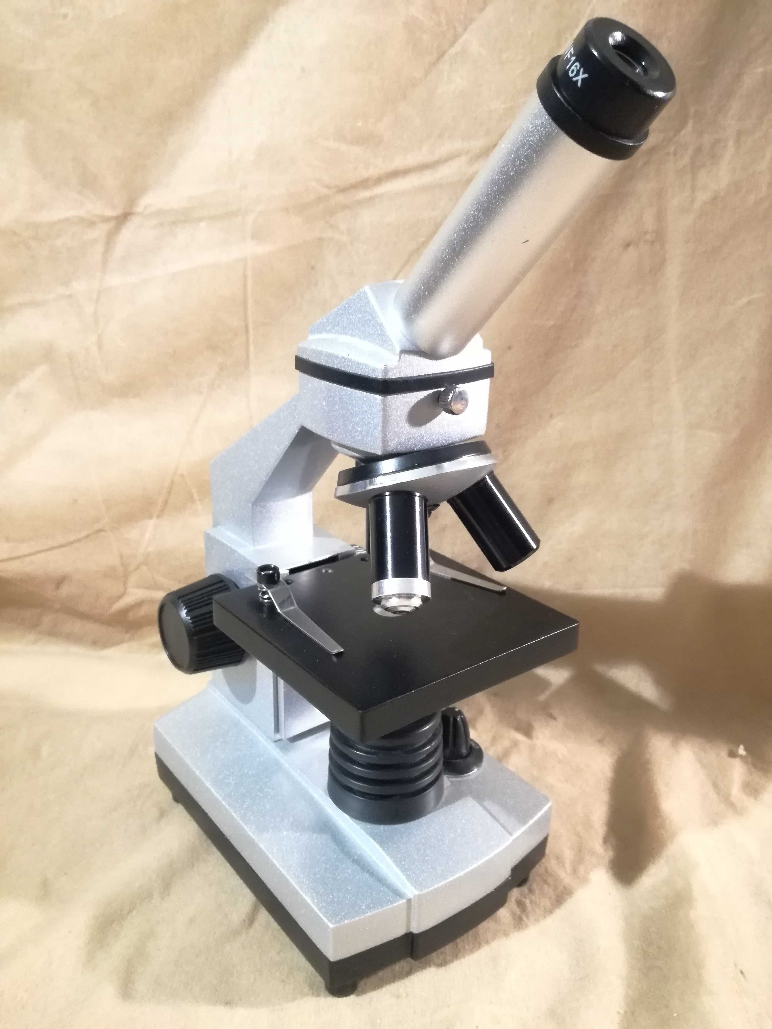 Mikroskop szkolny Bresser Biolux MicroSet 1024 PZO