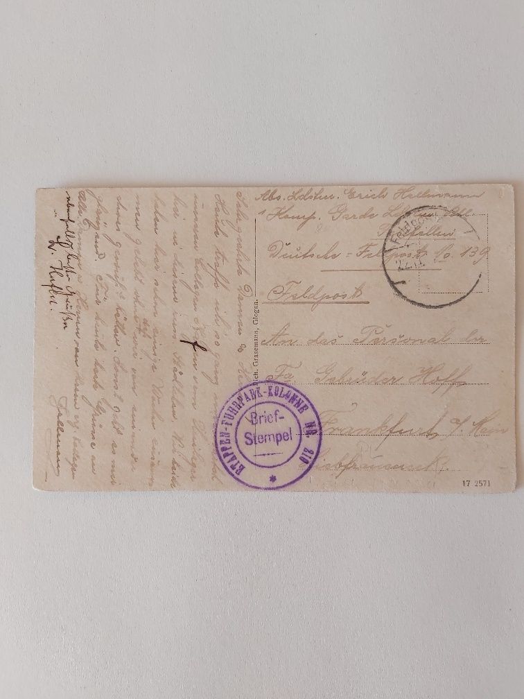 Feldpost Cerkiew prawosławna Bielsk Podlaski ul. Mickiewicza. 1917r