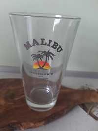 Pokal malibu szklanka kolekcja vintage szklaneczka coconut szkło palmy