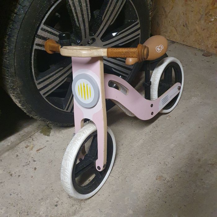 rowerek dziecięcy drewniany biegowy kinderkraft