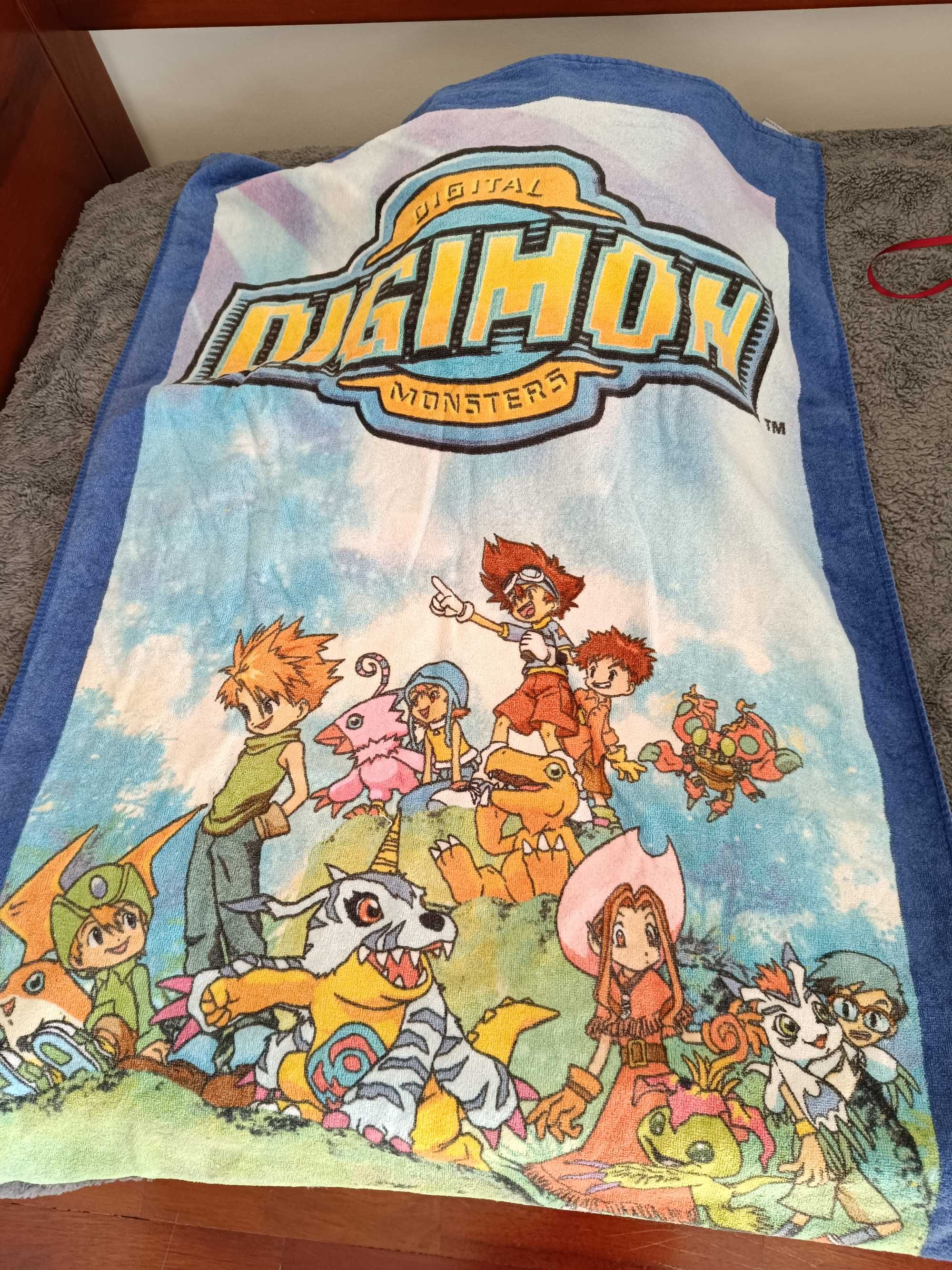 Toalha de praia Digimon