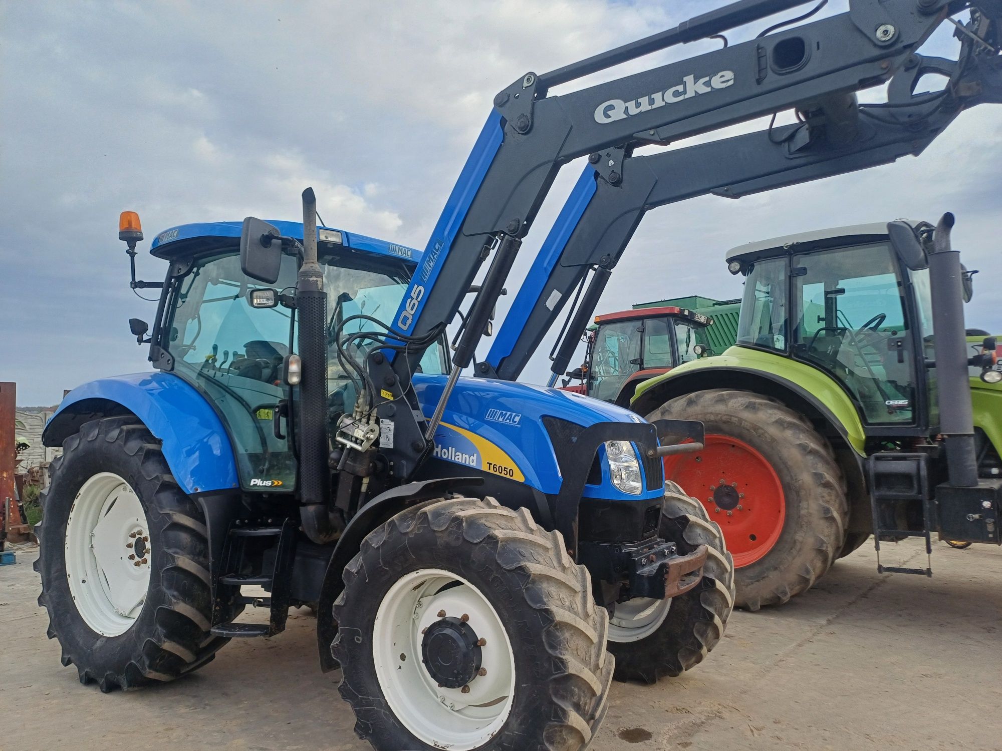New Holland T6050 orginał ładowacz sprowadzony T6010 TS125 Case maxxum
