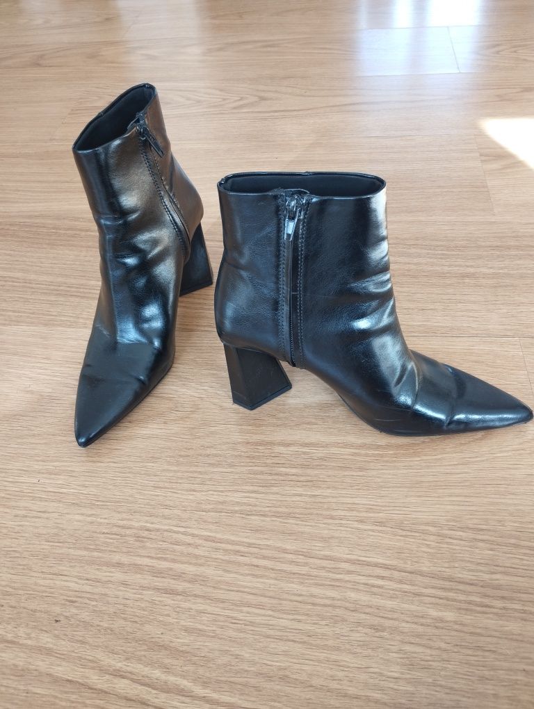 Botas salto Zara 36