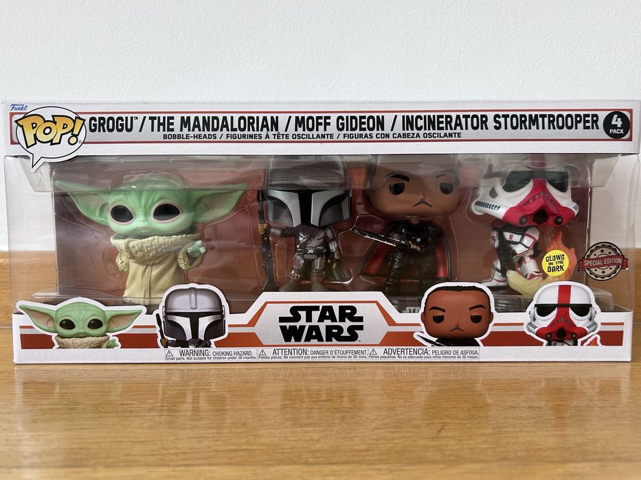 Funko Pop! Star Wars. 4 pack the Mandalorian