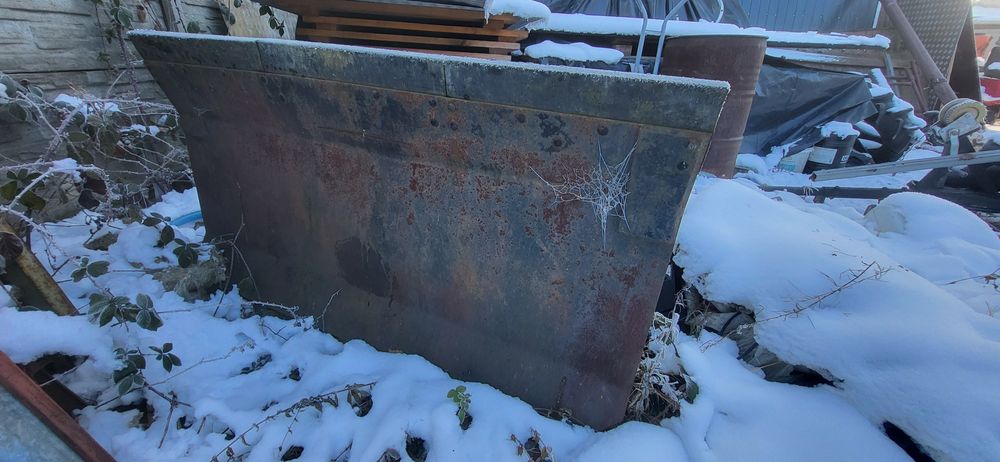 Pług do wózka widłowego orginalny solidny na widły