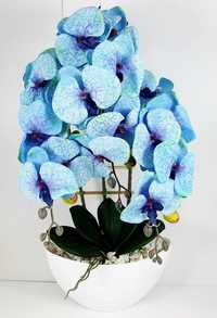 Storczyk Sztuczny Niebieski Wysoki Elegancki Szybka Wysyłka Magnolit