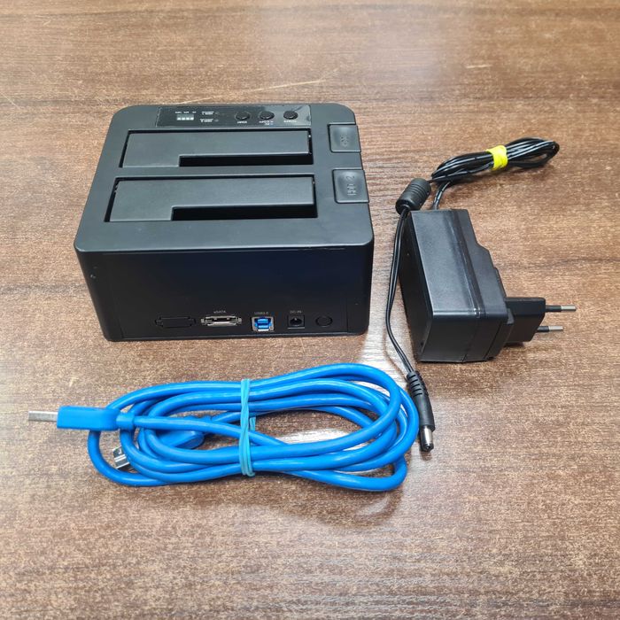 Док-станція HDD StarTech SDock2U33RE Duplicator Dock - Чорна П’ятниця!