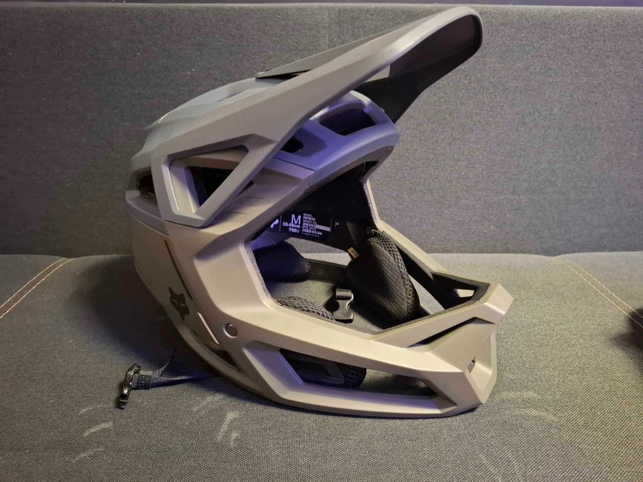 Kask rowerowy FOX Proframe fullface oliwkowy