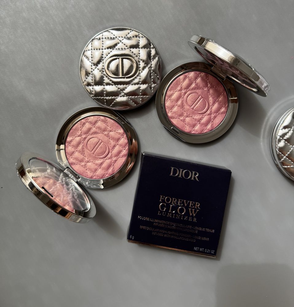 Хайлайтер Dior  forever glow luminizer 04 pink strobe