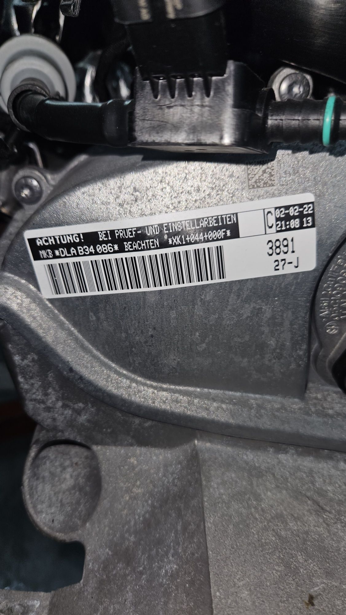 Motor vw 1.0 tsi ref DLA