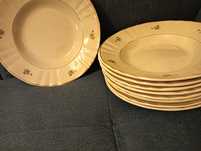 Conjunto de cerâmica /  loiça: 9 pratos antigos Vintage*