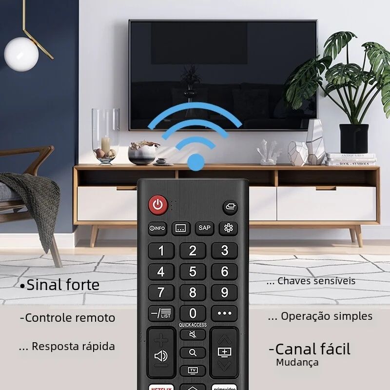 Comando LG Smart TV 4k.