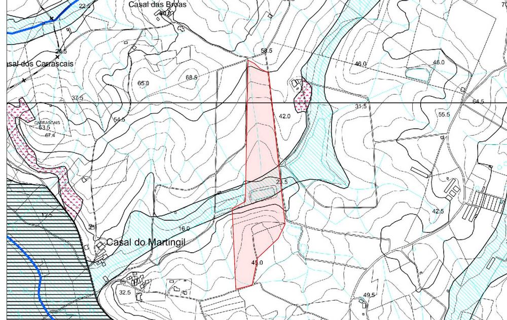 Vende-se Terreno Agrícola em A dos Cunhados com 10 Hectares