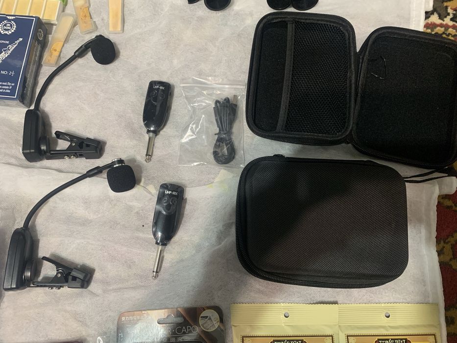 Мундштуки трості засоби догляду за саксофоном мікрофони для саксофона