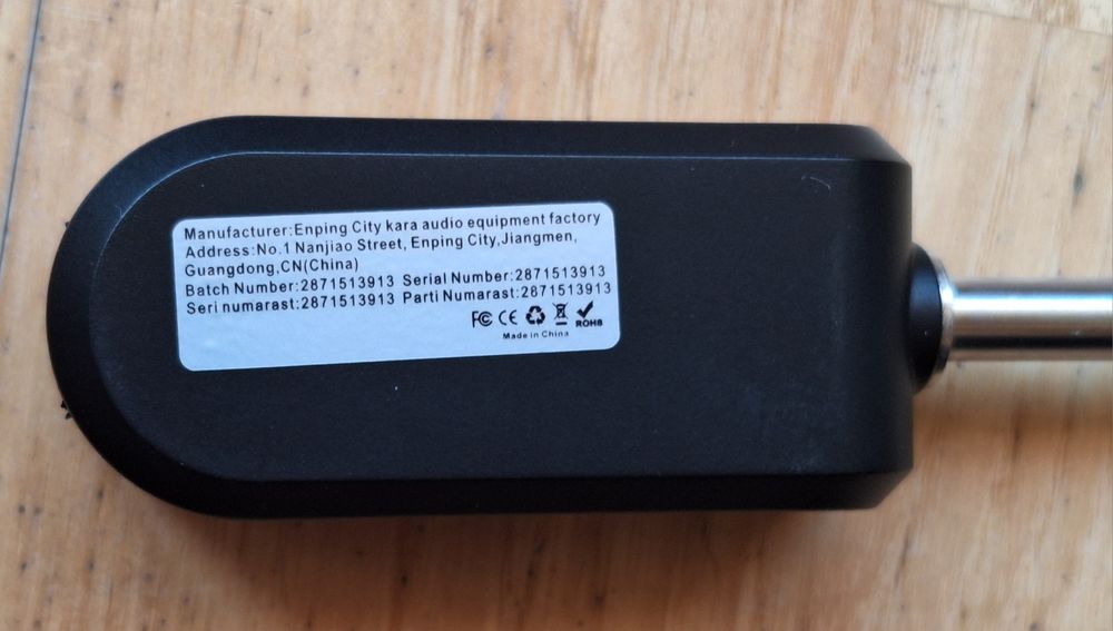 Бездротова 2,4Ггц радіо-система передавач і приймач - мікрофон гітара