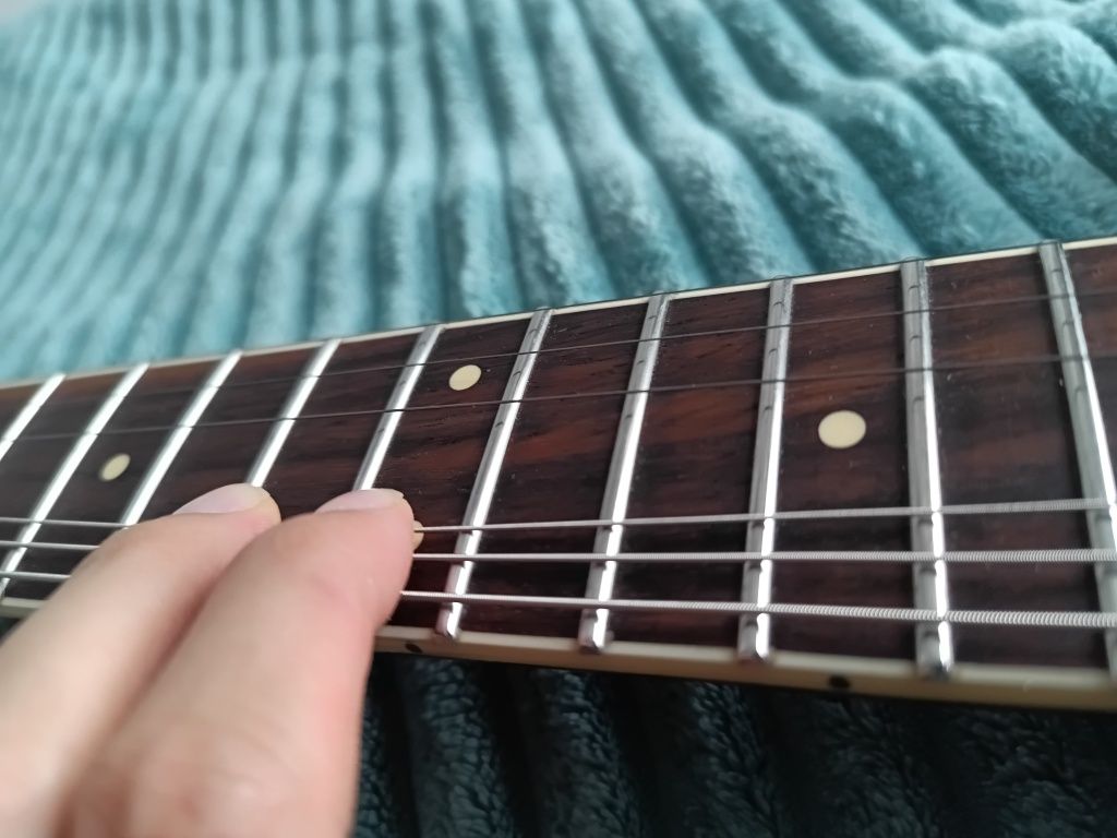 Gitara elektryczna Yamaha Revstar RS820 CR + stalowe progi
