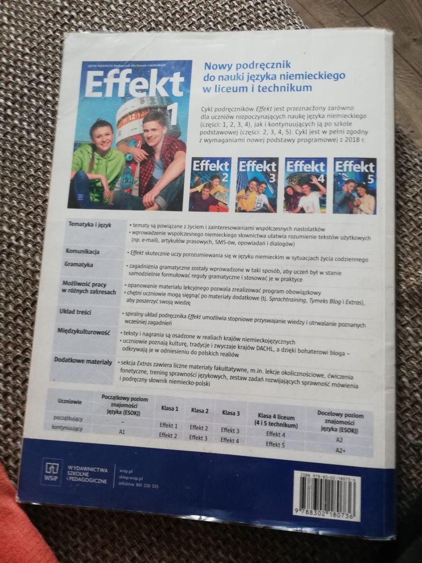 Sprzedam książkę Efekt 1