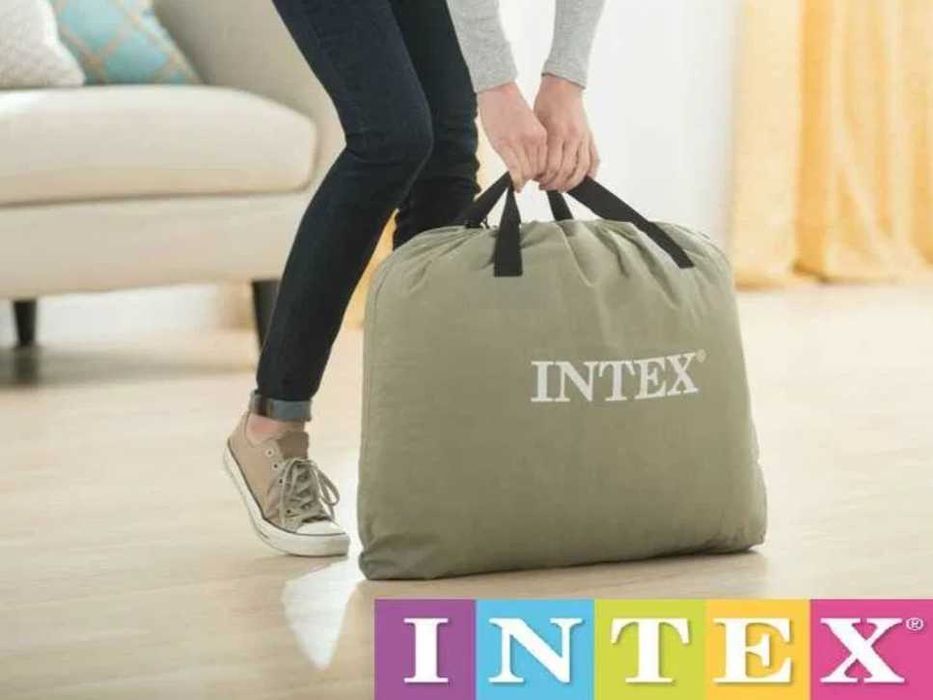 Кровать двуспальная надувная, Диван, Матрас, Ліжко, Авто-подкачка !