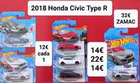 2018 honda civic type r hot wheels