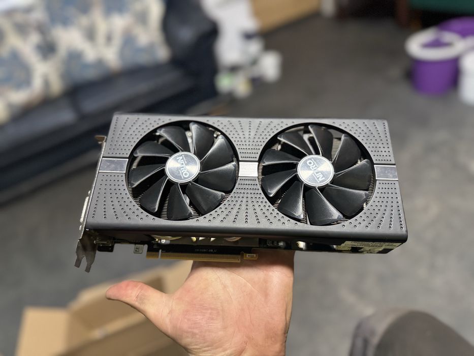 Відеокарта rx570 8gb