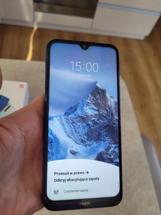 Telefon Redmi Note 8T Stan bdb szkło zabezpieczające