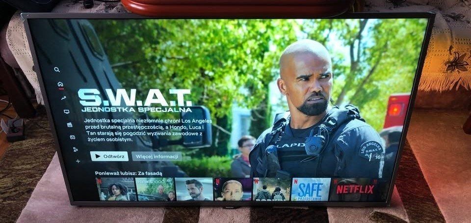 Telewizor 4K Philips 55" ANDROID TV AMBILIGHT X3 Smart Tv DVBT-2 Hevc