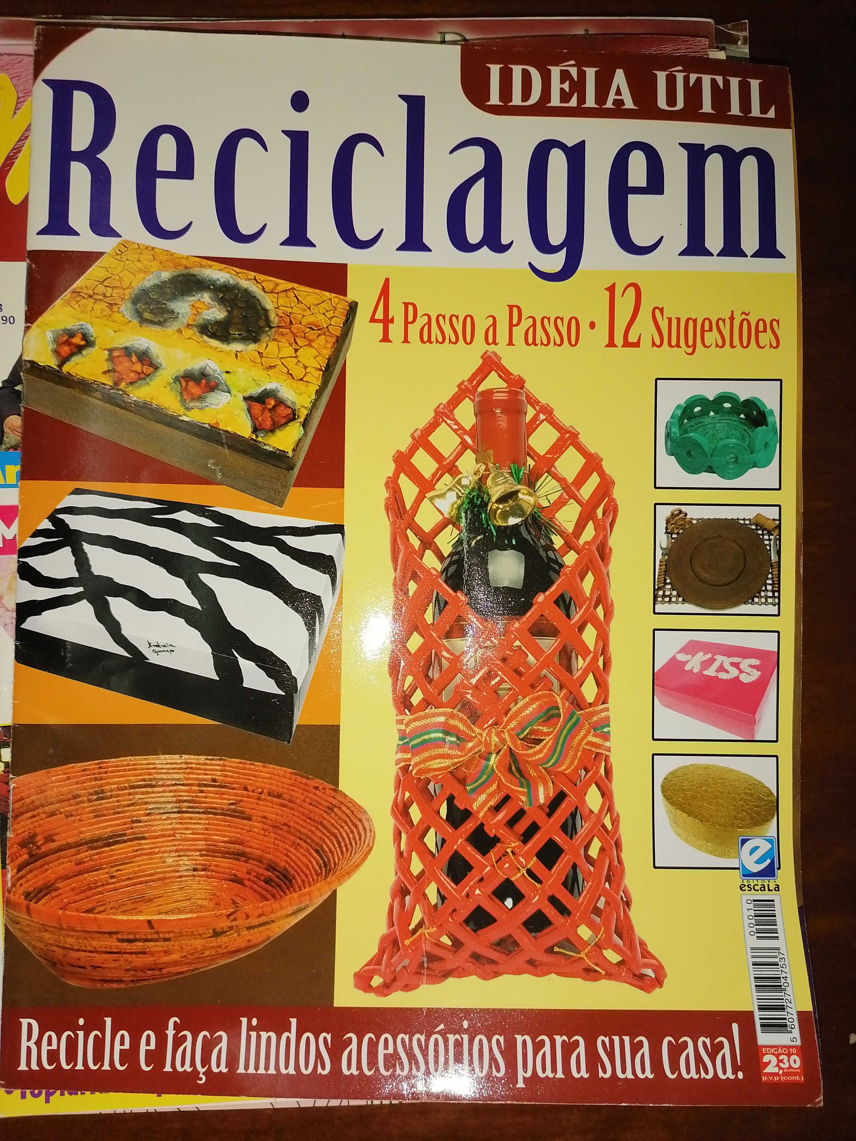 Livros Revistas - Bricolage, pintura, madeira , artesanato