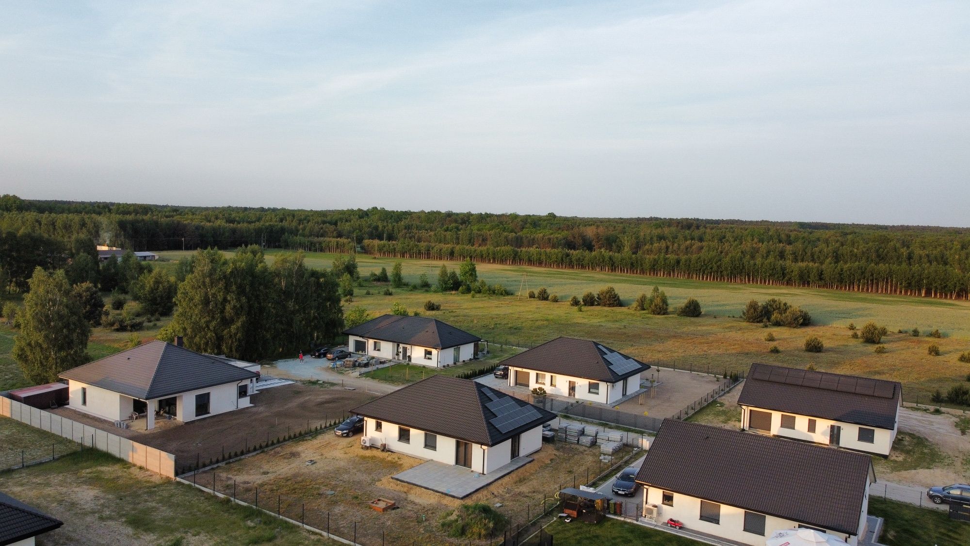 Dom parterowy energooszczędny o pow. 134m2 w miejscowości Sokolniki
