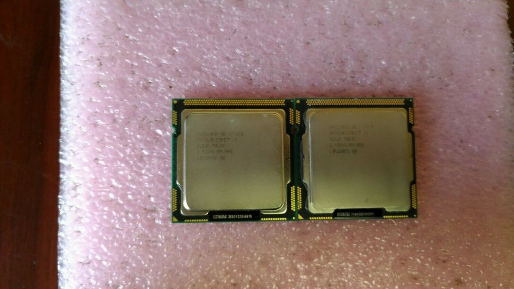 Intel Core i3-550, i5-750, Xeon x3470, Core i7-860, 870 сокет 1156