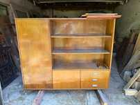 Witryna regal PRL vintage