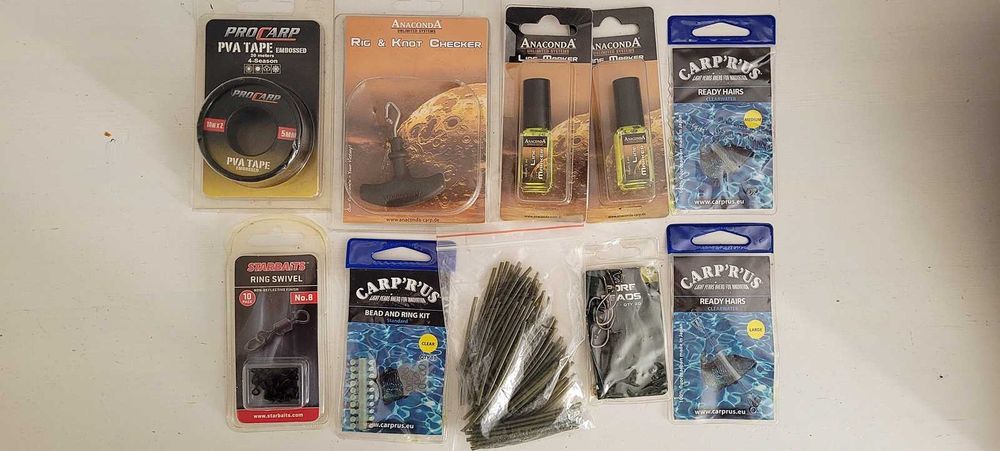 Zestaw akcesoriów karpiowycch CarpRus Nash Jaxon Anaconda Starbaits